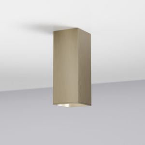 Plafoniera IP54 QUBE - Ottone - Ceiling lamp by Amarcords