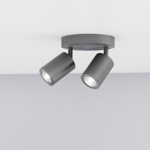 Plafoniera CICCIO 8x2 - Titanio - Ceiling lamp by Amarcords