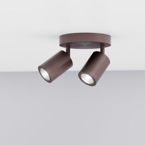 Plafoniera CICCIO 8x2 - Rame antico - Ceiling lamp by Amarcords