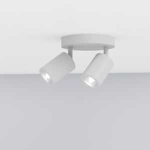 Plafoniera CICCIO 8x2 - Bianco - Ceiling lamp by Amarcords