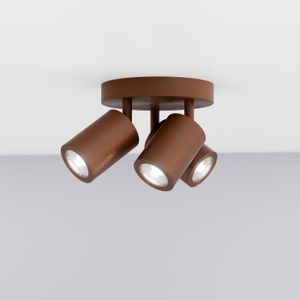 Plafoniera CICCIO 8x3 - Corten - Ceiling lamp by Amarcords
