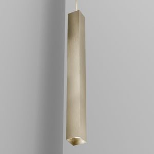 Organo QUBINO 55 - binario - Ottone - Ceiling lamp by Amarcords