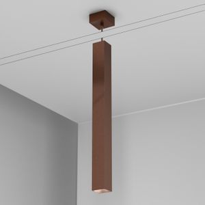Organo QUBINO 55 - plafone - Corten - Ceiling lamp by Amarcords