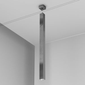 Organo QUBINO 89 - plafone - Titanio - Ceiling lamp by Amarcords