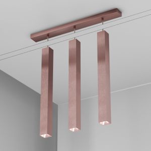 Organo QUBINO 55x3 - plafone - Rame - Ceiling lamp by Amarcords