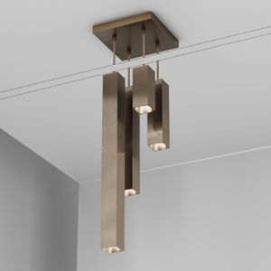 Organo QUBINO x4 - plafone - Bronzo - Ceiling lamp by Amarcords