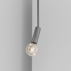 Sospensione CRICCO T13 - binario - Titanio - Ceiling lamp by Amarcords