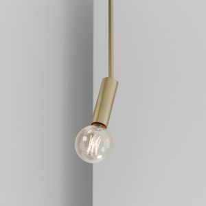 Sospensione CRICCO T13 - incasso - Ottone - Ceiling lamp by Amarcords
