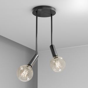 Sospensione CRICCO T13x2 - plafone - Canna di fucile - Ceiling lamp by Amarcords