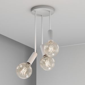 Sospensione CRICCO T13x3 - plafone - Bianco - Ceiling lamp by Amarcords