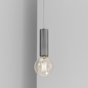 Sospensione CRICCO 13 - binario - Titanio - Ceiling lamp by Amarcords