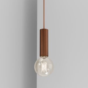 Sospensione CRICCO 13 - binario - Corten - Ceiling lamp by Amarcords