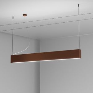 VERDANA 120 - BI - Corten - Ceiling lamp by Amarcords