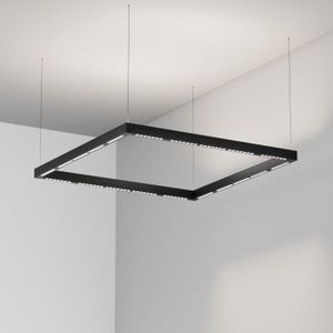 FYLOCOB SQUARE B9 - sospeso - Nero - Ceiling lamp by Amarcords