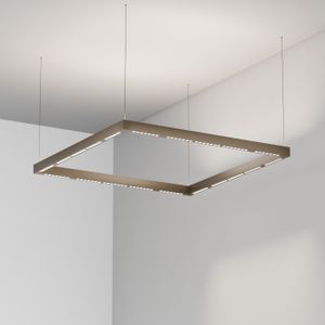 FYLOCOB SQUARE B9 - sospeso - Bronzo - Ceiling lamp by Amarcords