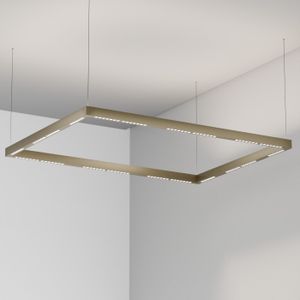 FYLOCOB FRAME B12 - sospeso - Ottone - Ceiling lamp by Amarcords