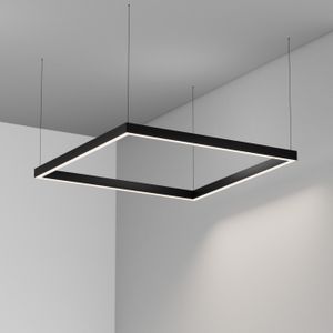 FYLOS SQUARE 9 - sospeso - Nero - Ceiling lamp by Amarcords