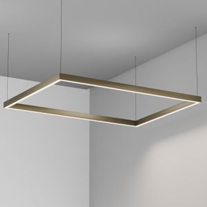FYLOS FRAME 12 - sospeso - Ottone - Ceiling lamp by Amarcords