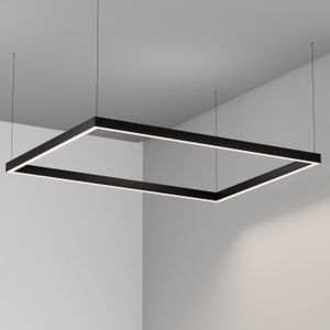 FYLOS FRAME 12 - sospeso - Nero - Ceiling lamp by Amarcords