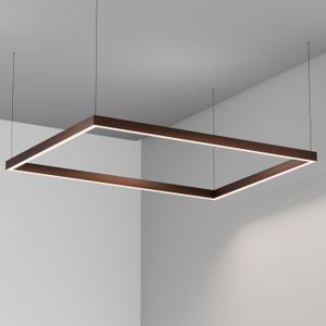 FYLOS FRAME 12 - sospeso - Corten - Ceiling lamp by Amarcords