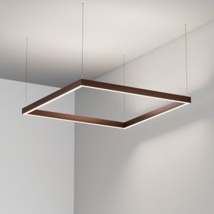 FYLOS SQUARE B9 - sospeso - Corten - Ceiling lamp by Amarcords