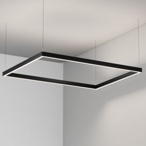FYLOS FRAME B12 - sospeso - Nero - Ceiling lamp by Amarcords