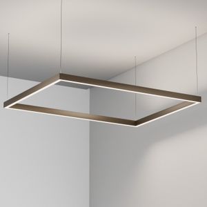 FYLOS FRAME B12 - sospeso - Bronzo - Ceiling lamp by Amarcords