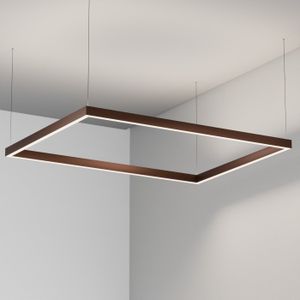 FYLOS FRAME B12 - sospeso - Corten - Ceiling lamp by Amarcords