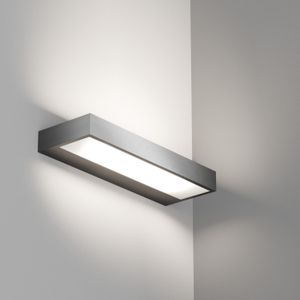 MENSOLED 40 - BI - Titanio - Ceiling lamp by Amarcords