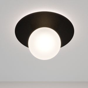 ORBITA 50 - BI - Nero - Ceiling lamp by Amarcords