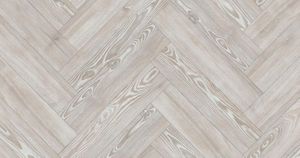 White Ash in Large Parquet - Synthetic Floor by Amtico