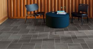 Char in Pavestone - Synthetic Floor by Amtico