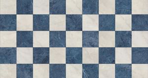 Chequer Lagoon - Synthetic Floor by Amtico