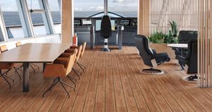 Voyager Teak - Synthetic Floor by Amtico