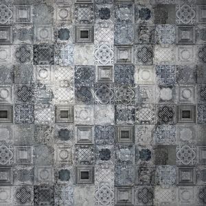 Lux Classic frames_silver - Wallpaper by Adriani e Rossi edizioni
