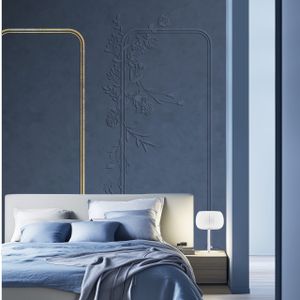 Boiserie Rose Frame – 3D - Wallpaper by Adriani e Rossi edizioni