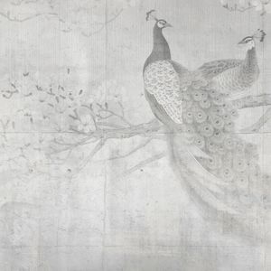 Peacocks - Wallpaper by Adriani e Rossi edizioni