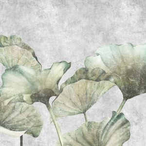 Lotus Leaves - Wallpaper by Adriani e Rossi edizioni