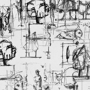 Sketches - Wallpaper by Adriani e Rossi edizioni