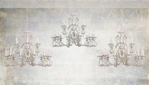 Chandelier_1 – Standard TNT – L.423 H.325 cm - Wallpaper by Adriani e Rossi edizioni