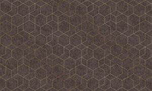 Riz_2 GOLD – L.100 H.140 cm - Wallpaper by Adriani e Rossi edizioni