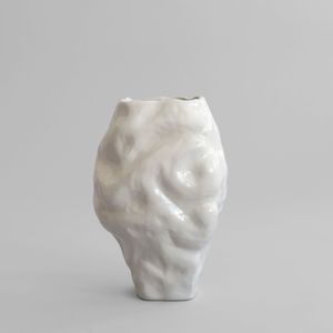 Katachi Vase, Big - High Glaze Birch - Styling by 101 copenhagen