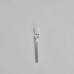 Kogei Dessert Fork - Brushed Steel - Accessories by 101 copenhagen