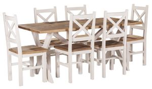 Byron 1800 Timber Dining Table With Trestle Legs - Table by 1825 srl