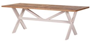 Byron 2300 Timber Top Dining Table With Trestle Legs - Table by 1825 srl