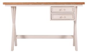 Byron - Timber Top Desk With Trestle Legs - 1825 Interiors - Office Chair by 1825 srl