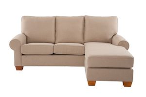 Hudson 3 Seater Sofa With Chaise And 2 40cm Scatter Cushions - Accessories by 1825 srl