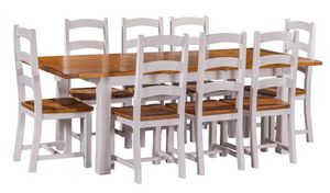 Tuscan 1800/2300 Large Extension Dining Package | 1825 Interiors - Table by 1825 srl