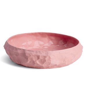 Crockery Pink Largest Flat Bowl - Styling by 1882 Ltd