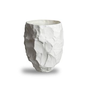 Crockery White Big Vase 1 Act II - Styling by 1882 Ltd